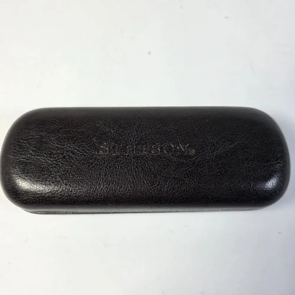 Stetson Eyeglasses Sunglasses Hard Case Brown Clamshell Replacement Case Only